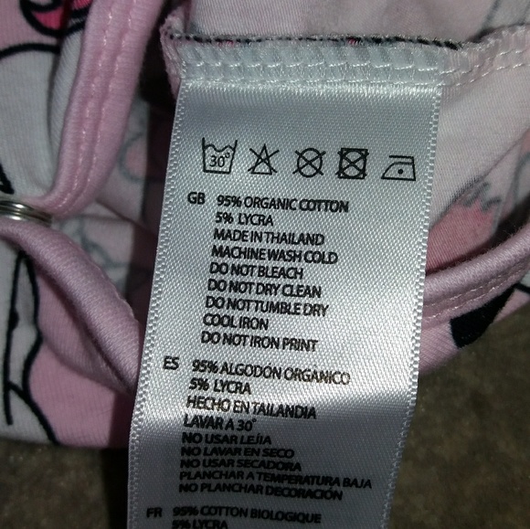 Six Bunnies Rainbows & Unicorns Organic Cotton Onesie - Picture 5 of 6